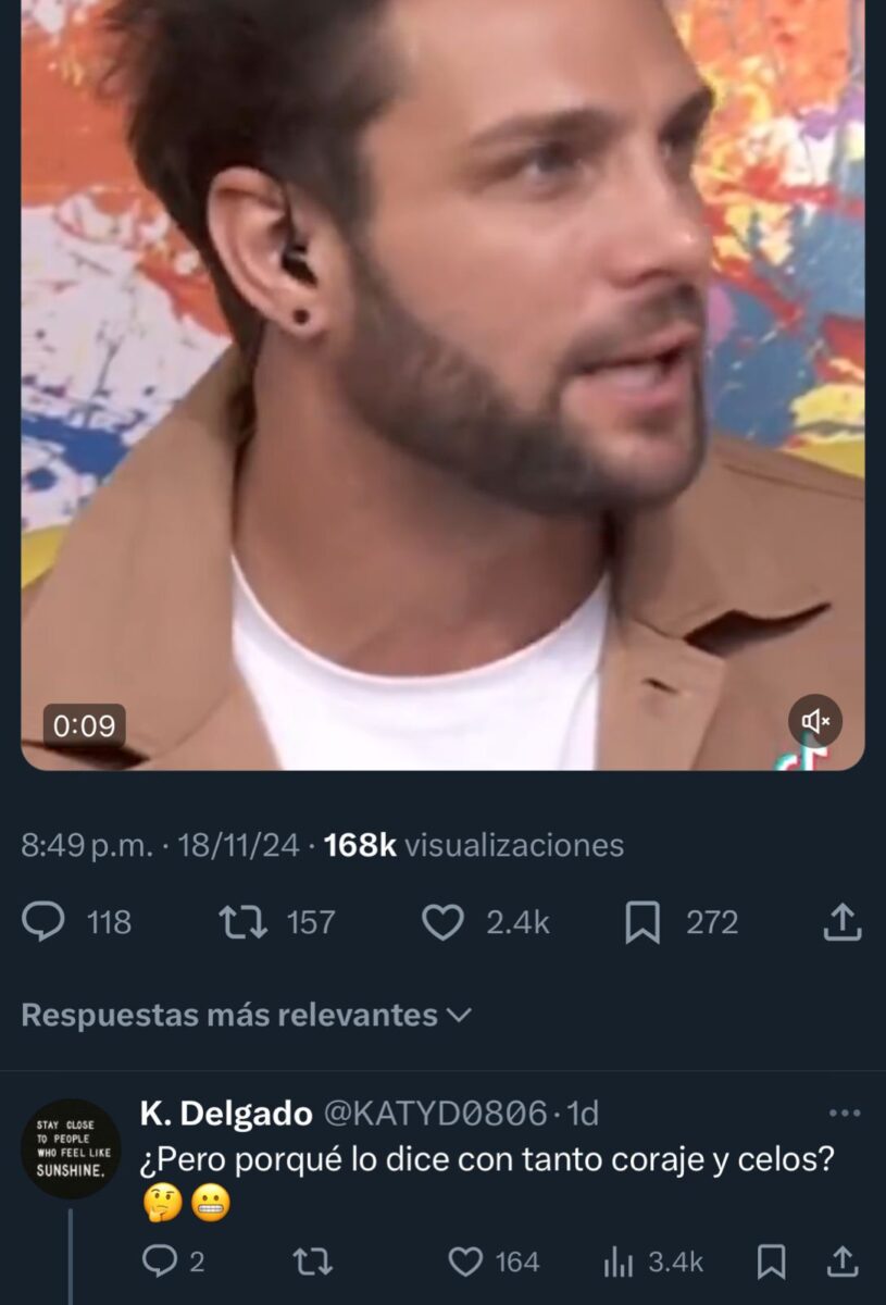 tuit sobre agustín fernández y nicola porcella