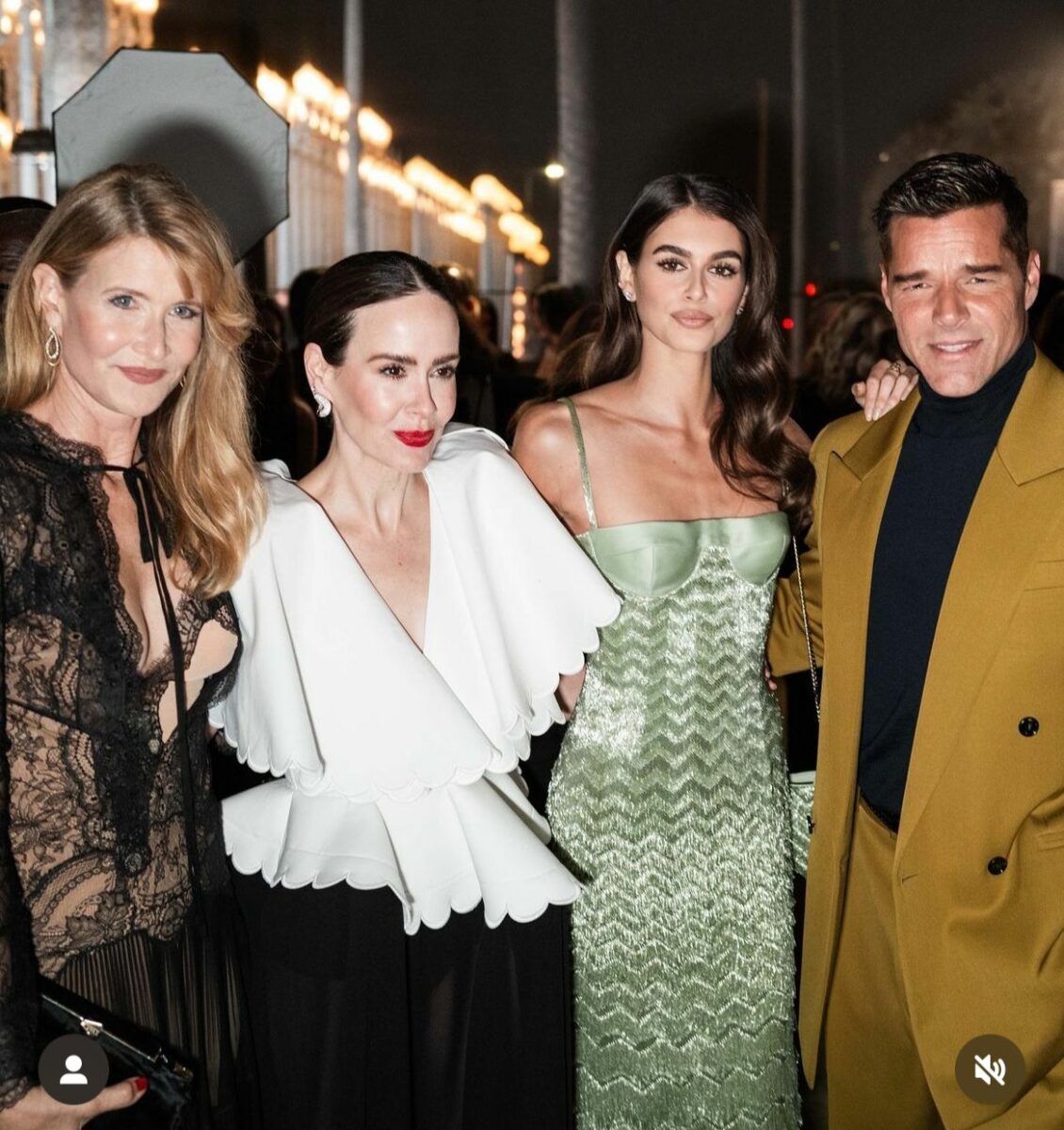 Ricky Martin Laura Dern, Sarah Paulson y Kaia Gerber en Gala de LACMA 2024
