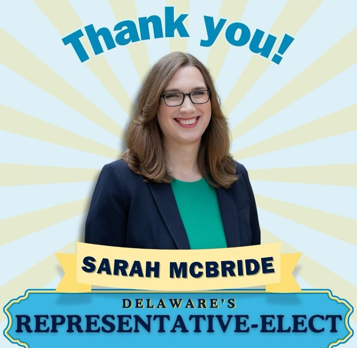 Sarah McBride congreso de estados unidos delaware electa 