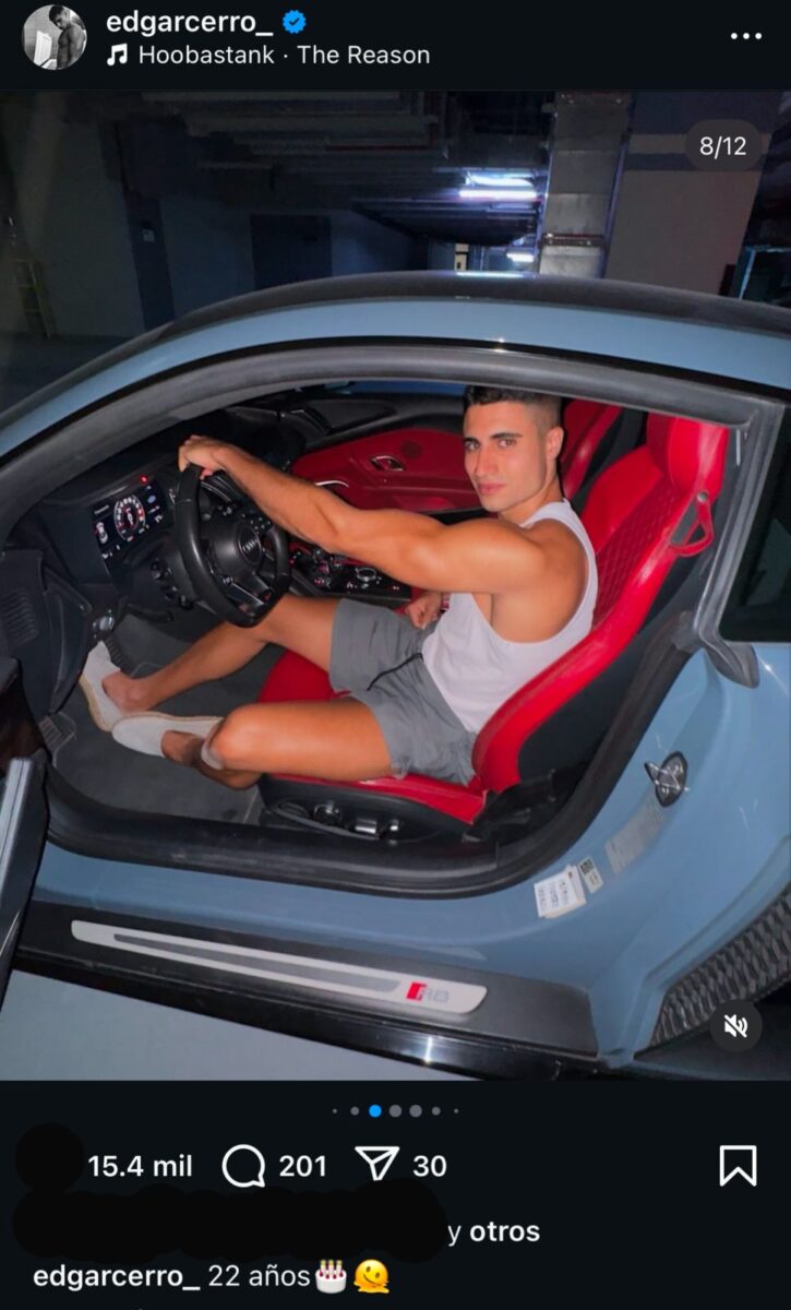 Edgar Cerro edad cumpleaños post instagram 