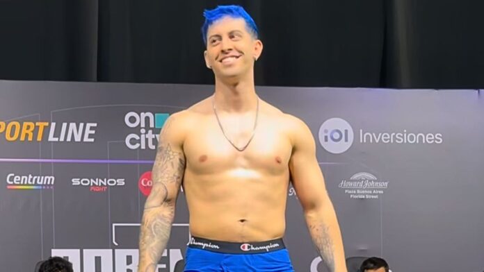 Robleis ropa interior calzones pack pelea de box tomás mazza pesaje