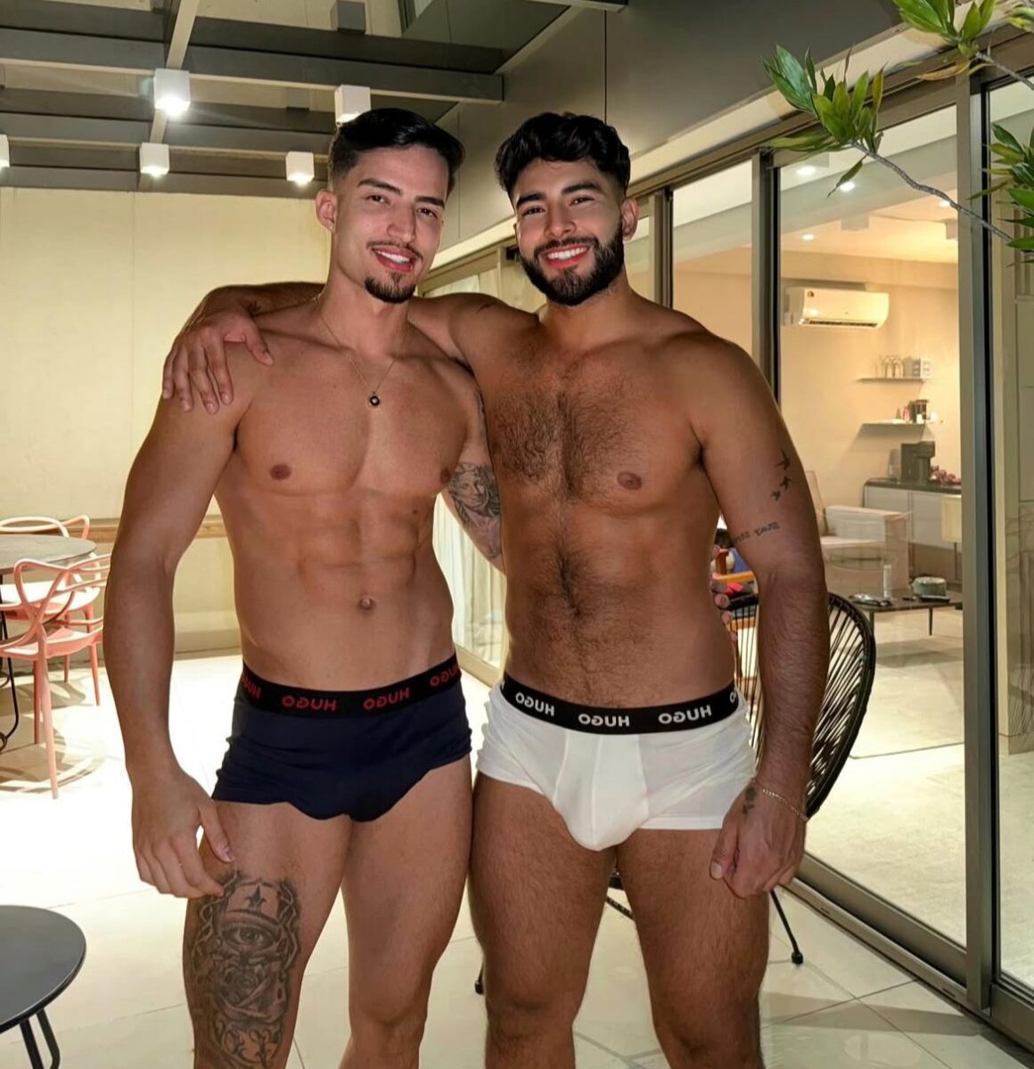 Andrés Milán y Ryan Silveira