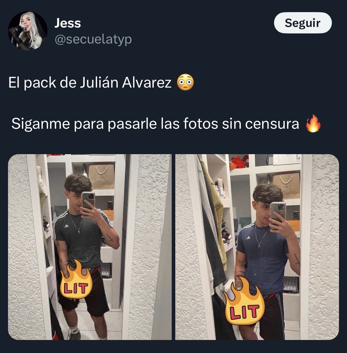 Favián Álvarez fotos videos twitter x 