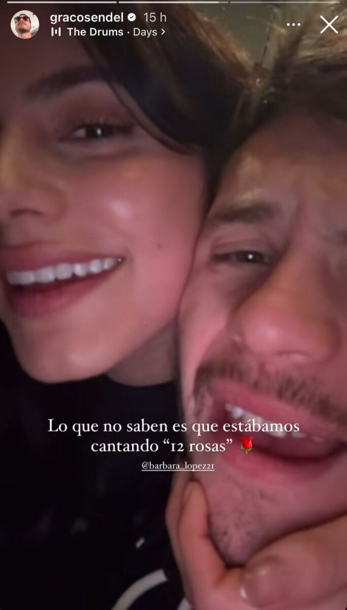 Bárbara López y Graco Sendel actores juntos