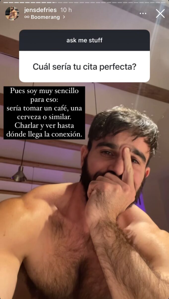 Jens de Fries creador de contenido videos gay españa 