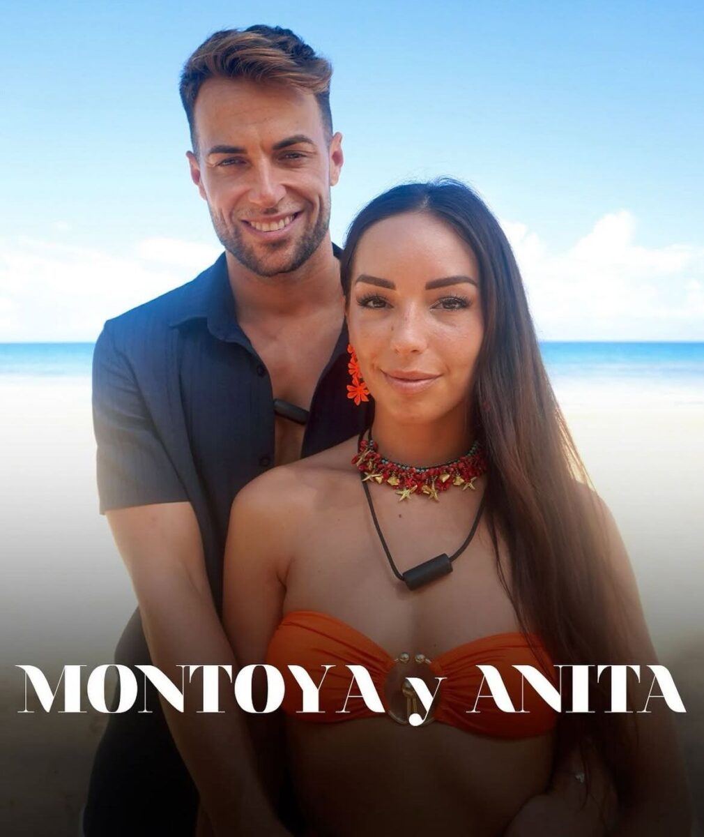 Montoya y Anita Williams en la isla de las tentaciones