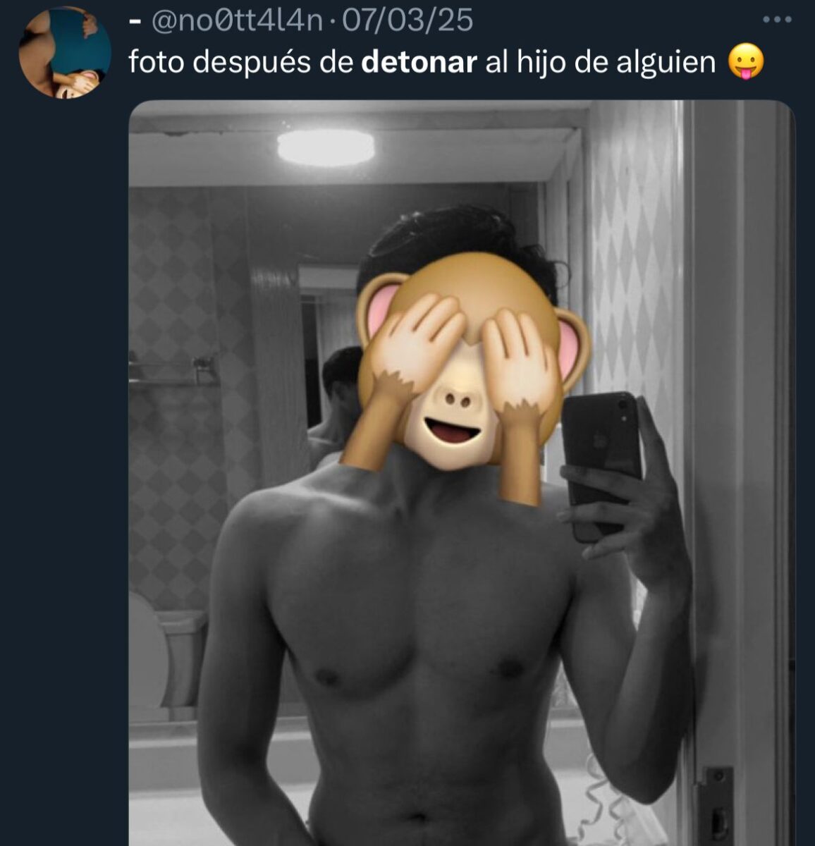Detonar meme gay tuit