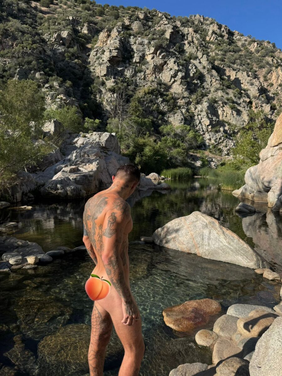 Jonan Wiergo en la playa 