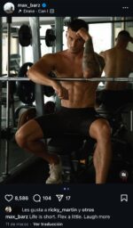 Videos y datos de Max Barz, actor explícito cercano a Ricky Martin