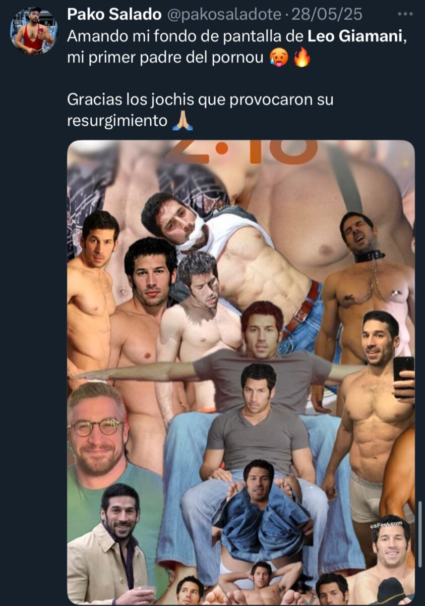 Leo Giamani fondo de pantalla gay actor 