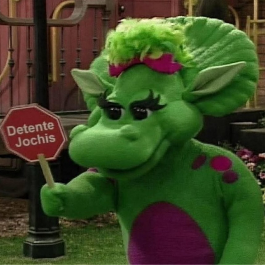 Detente jochis meme de baby bop lgbt méxico 2025